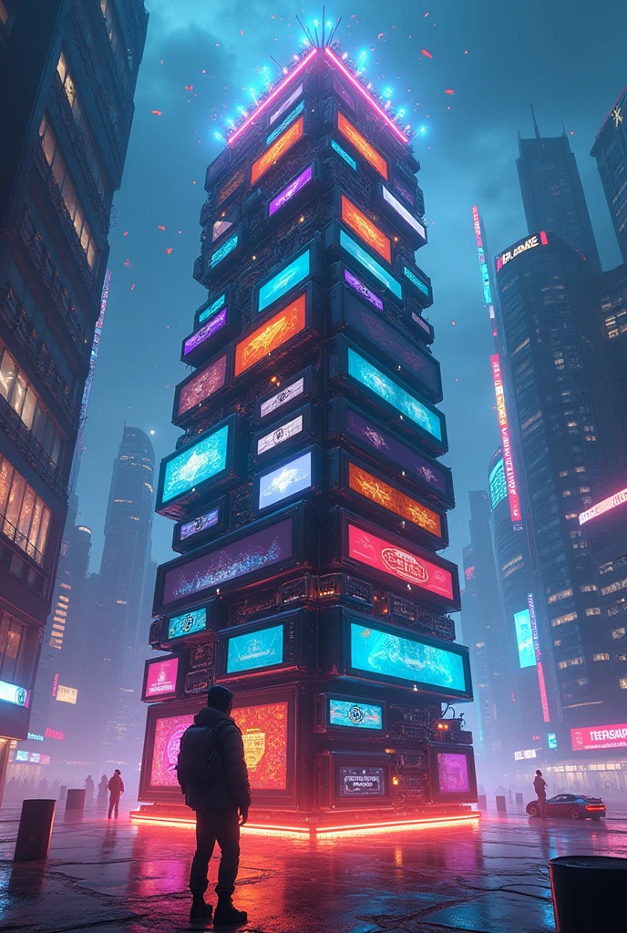 Tower using desktop