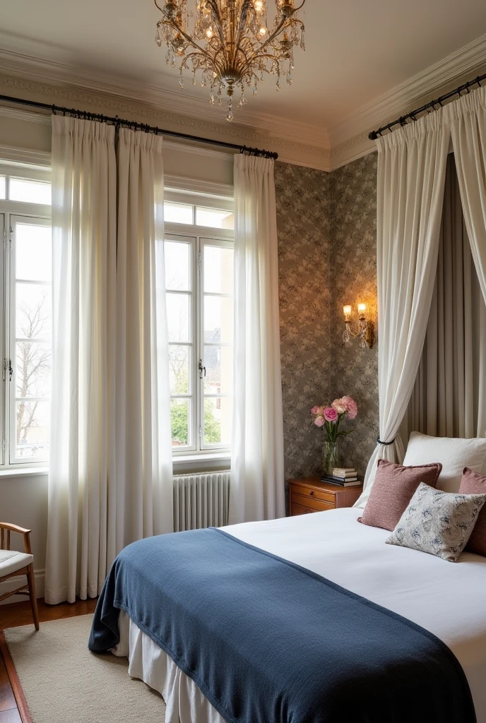 Create 3 bedrooms first one really beautiful bedroom, second bed bedroom, third nice bedroom 