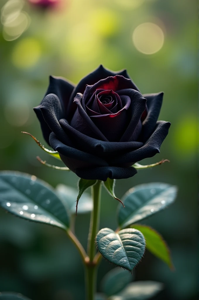 Natural pic of black rose
