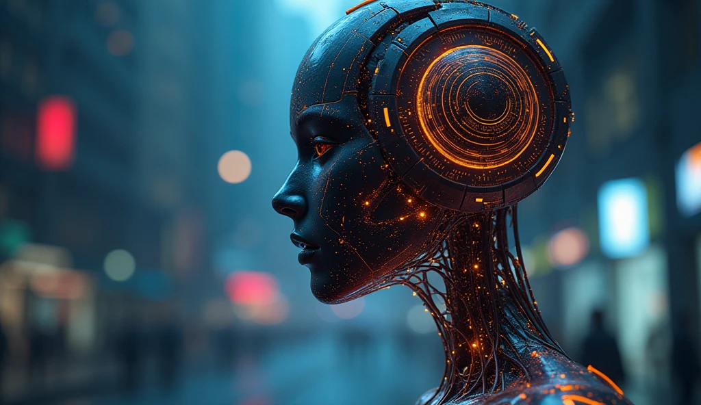 Generate a concept in AI,AI,Reach out,Half Body,Surreal,