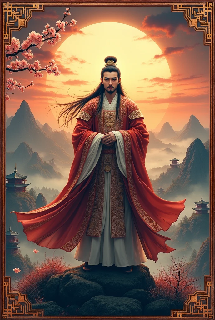 Ancient style poster frame Taiping Heavenly Kingdom