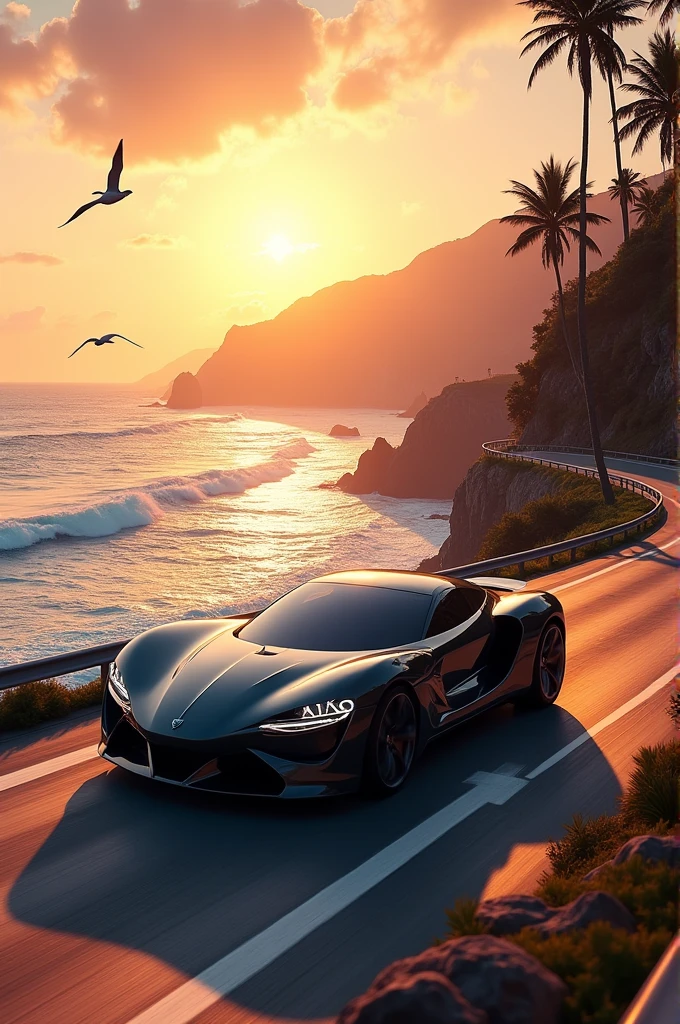 Background for car