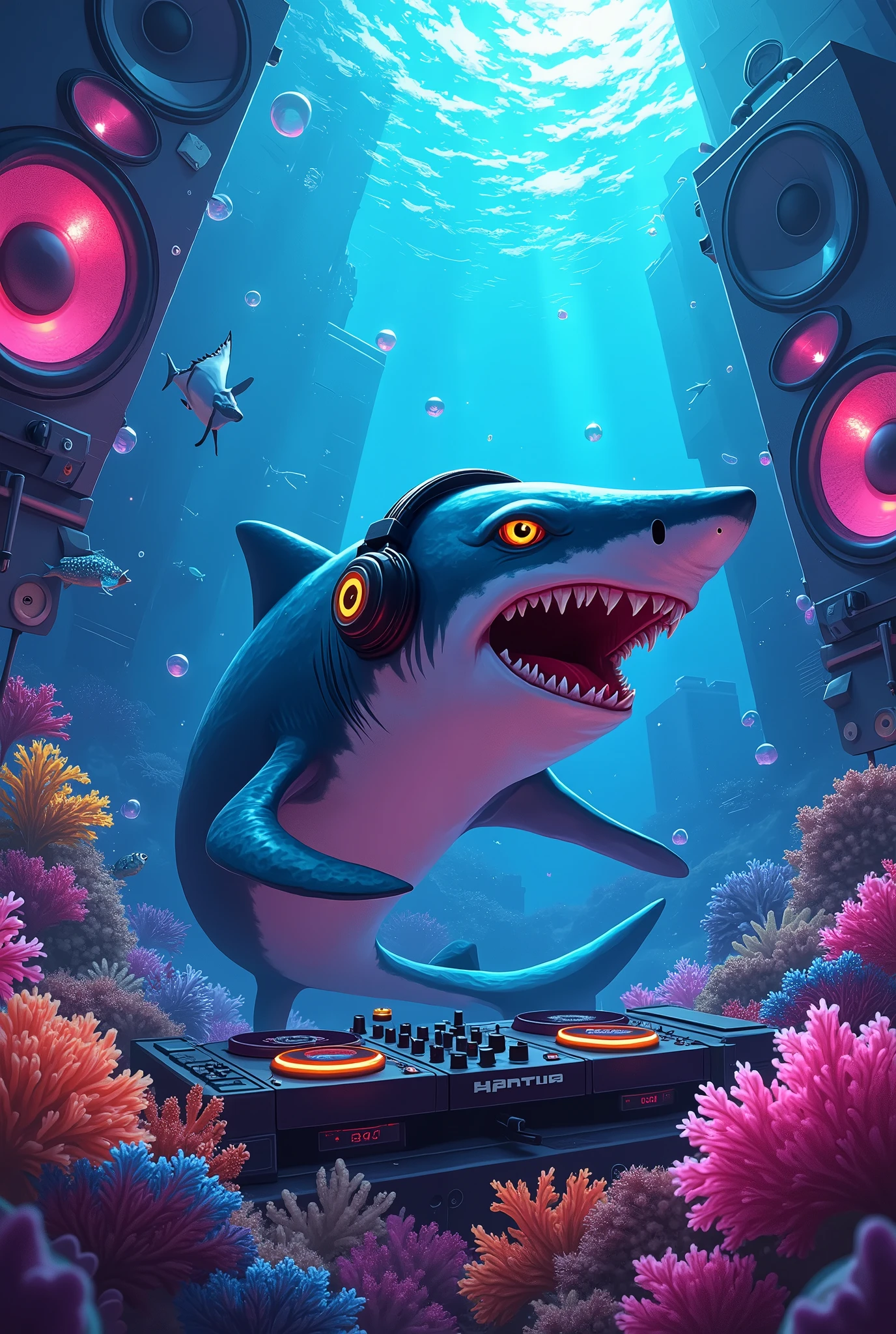 Dj shark anime brutal