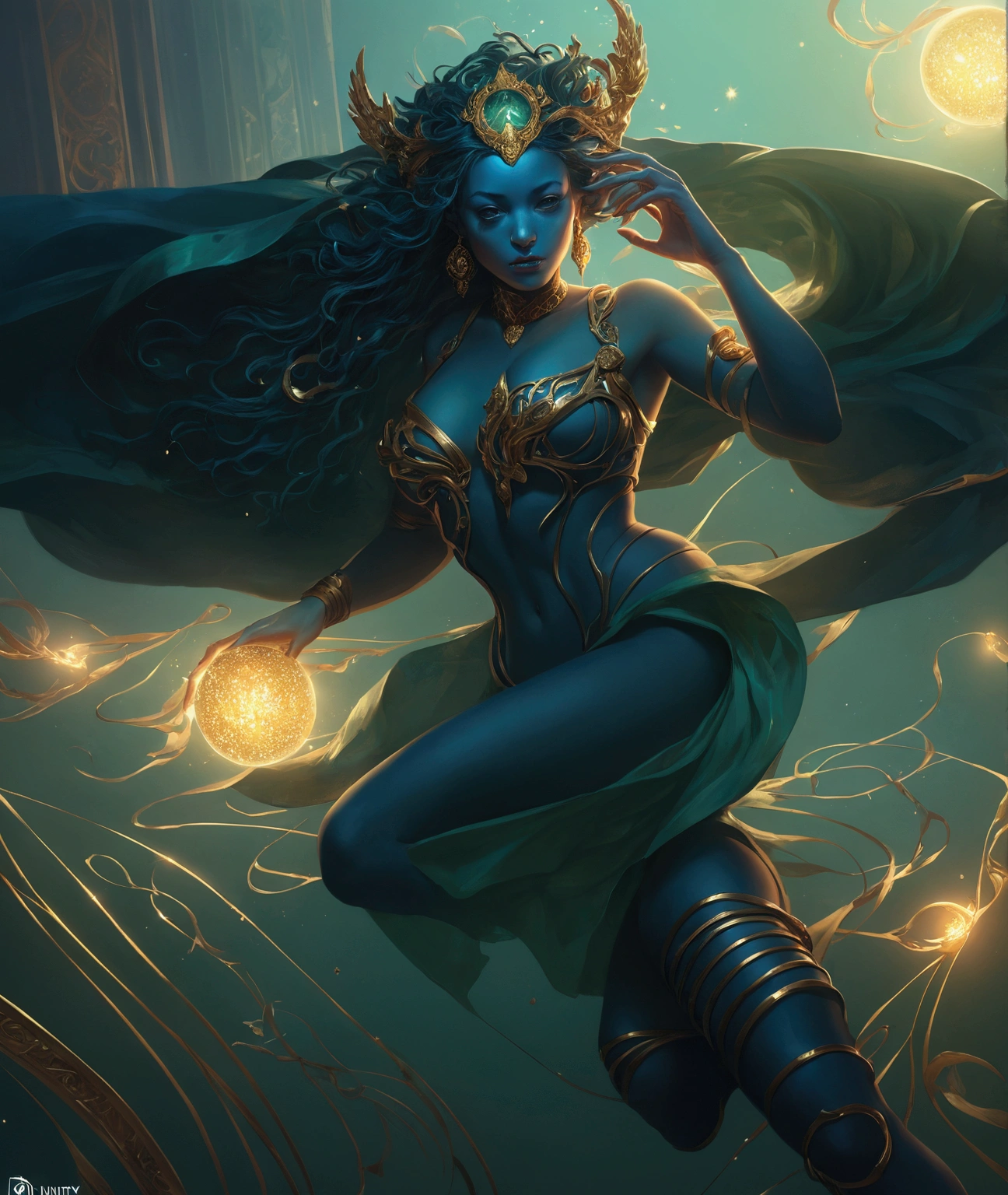 masterpiece, Best Quality, (Extremely detailed CG unity 8k wallpaper), (Best Quality), (best illustration), (best shadow), absurdities, Realistic lighting, (Abyss), beautiful detailed glitter, arte de PeterMohrBacher,