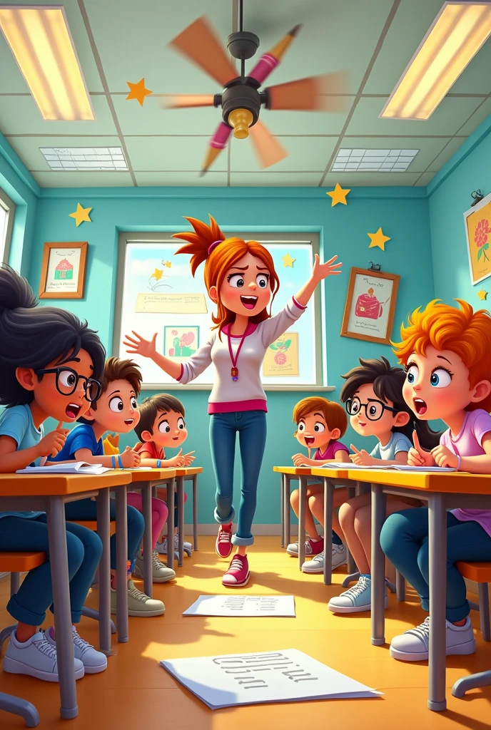 Cartoon Style，Exam site