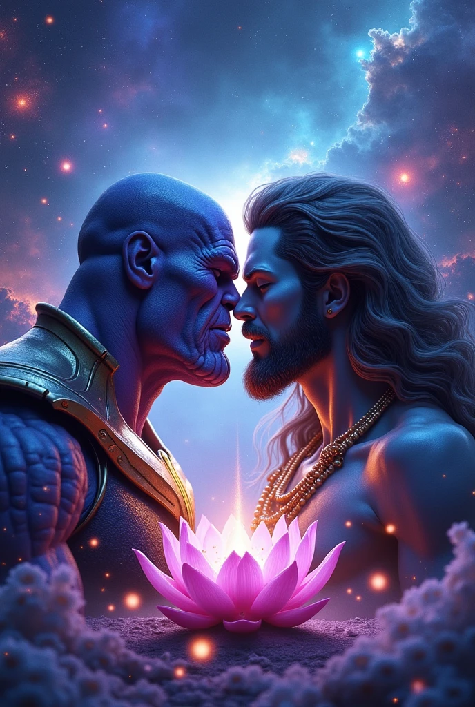 Thanos mahadev kissng