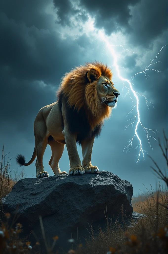 The lion loud storm