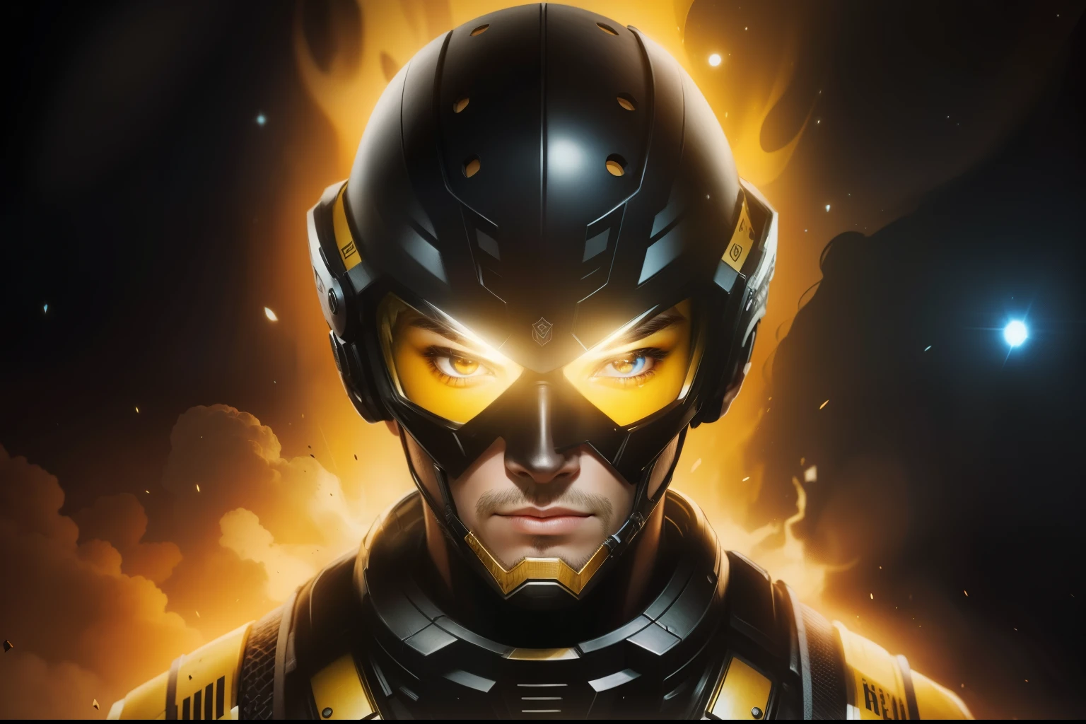 realistic male face, realistic male eyes