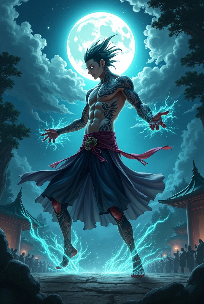 Sukuna dancing