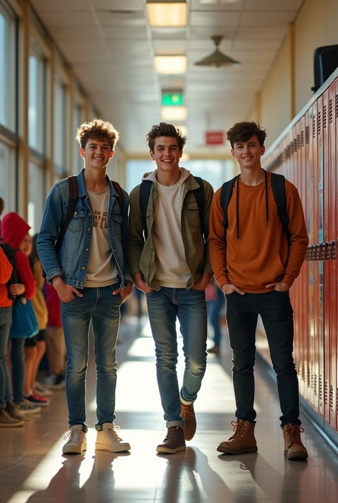 Handsome students