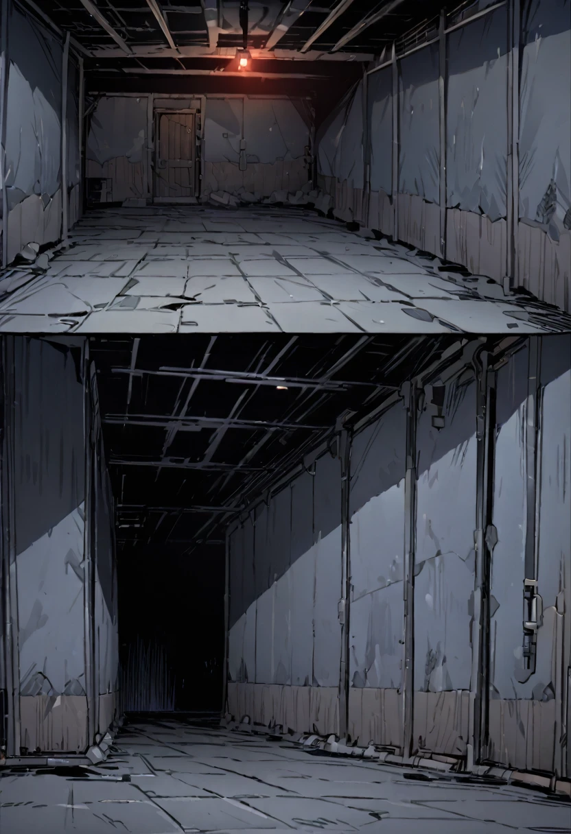 (masterpiece, Highest quality:1.2)、place、Torture chamber、Pitch black、night、gloomy、underground、no people、No one there
