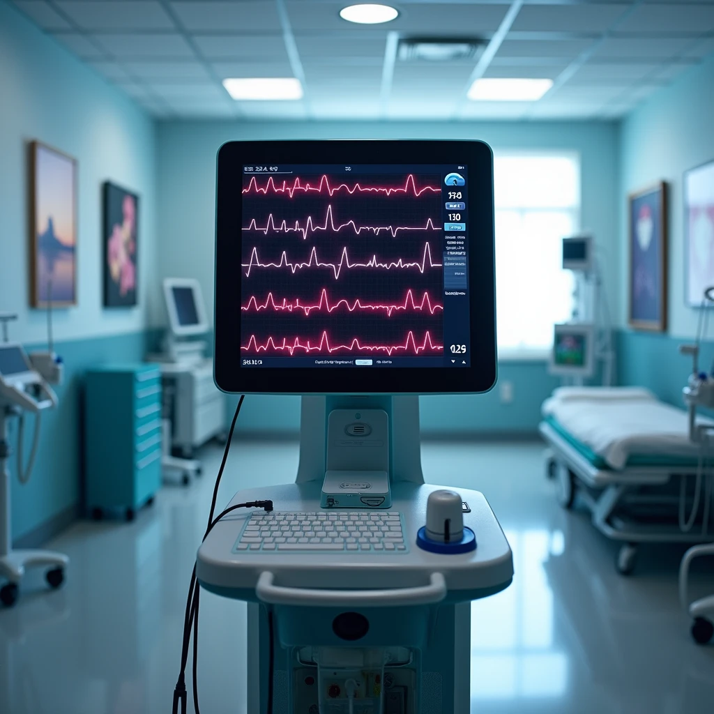 generate high quality and clear image of EKG machines