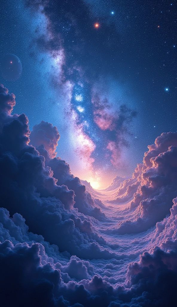 CREATE IMAGES OF ONE ABOUT GALAXIES AND STARS