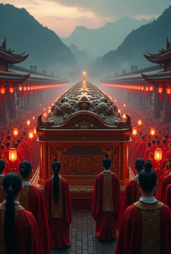 Ancient Chinese war coffin rituals images 