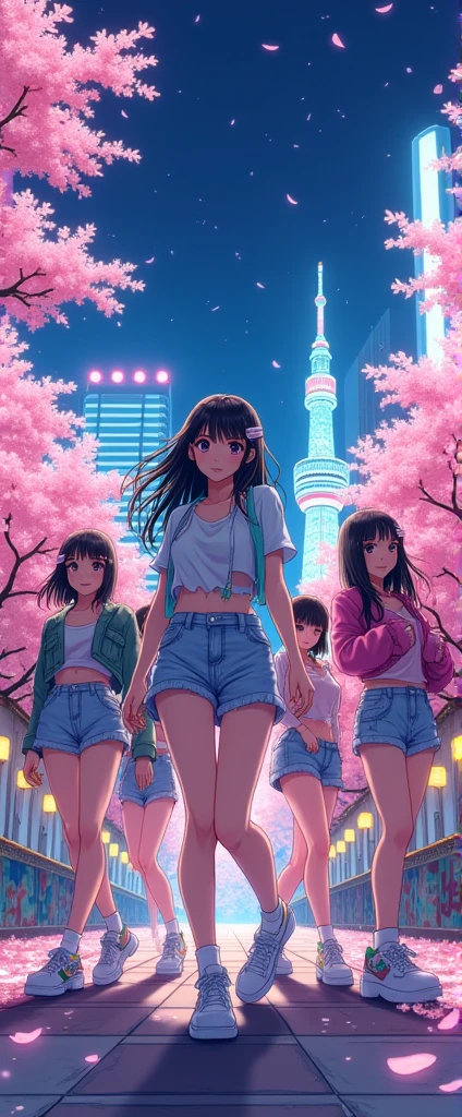 Japanese girl group members