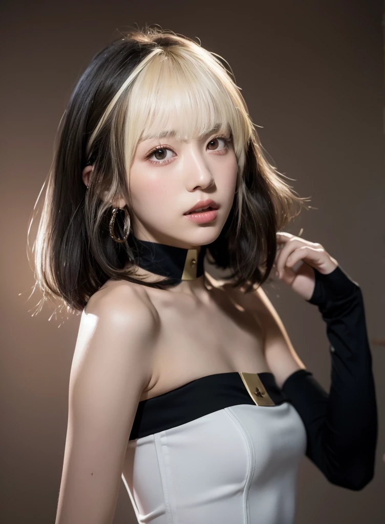 Bangs short hair,Short straight hair,Clear hair,Fluffy hair,The hair is real,Natural hair ends,Clear hair ends,The bangs have the same color,Hair color uniformity