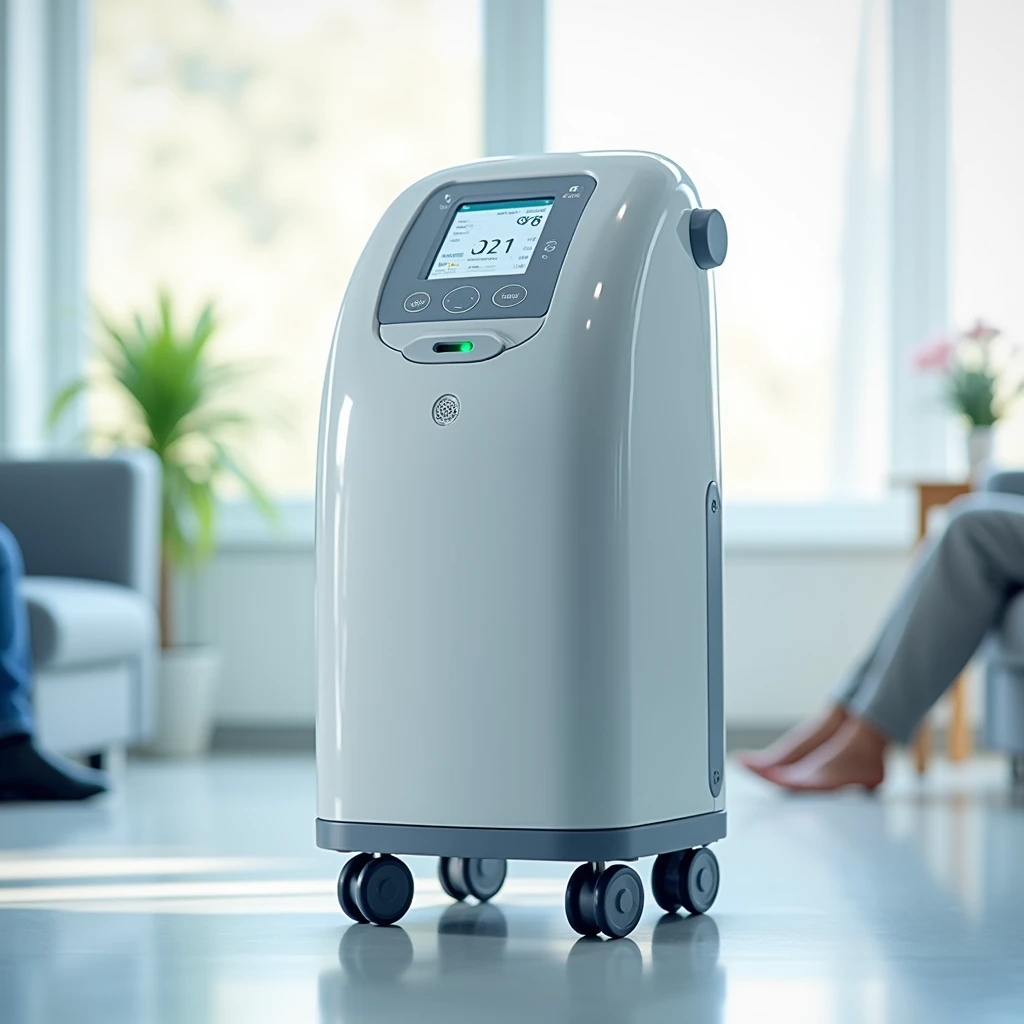 generate high quality and clear image of Oxygen concenter