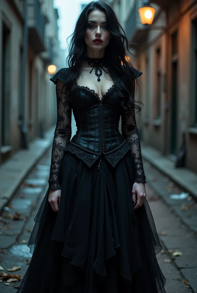 woman goth clothes
