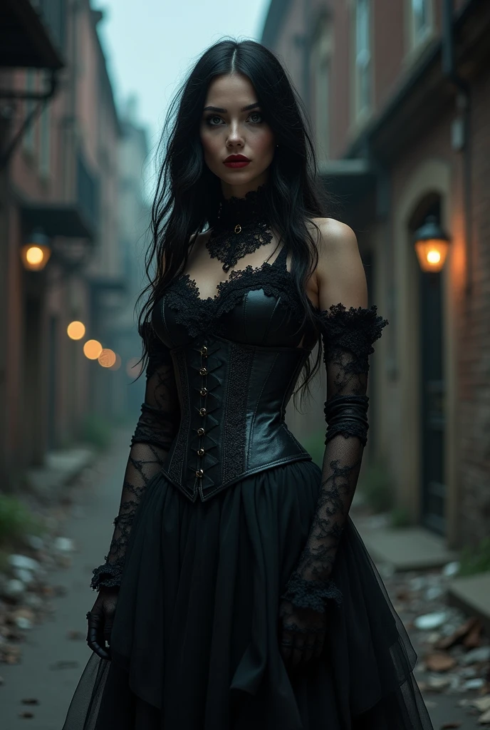 woman goth clothes