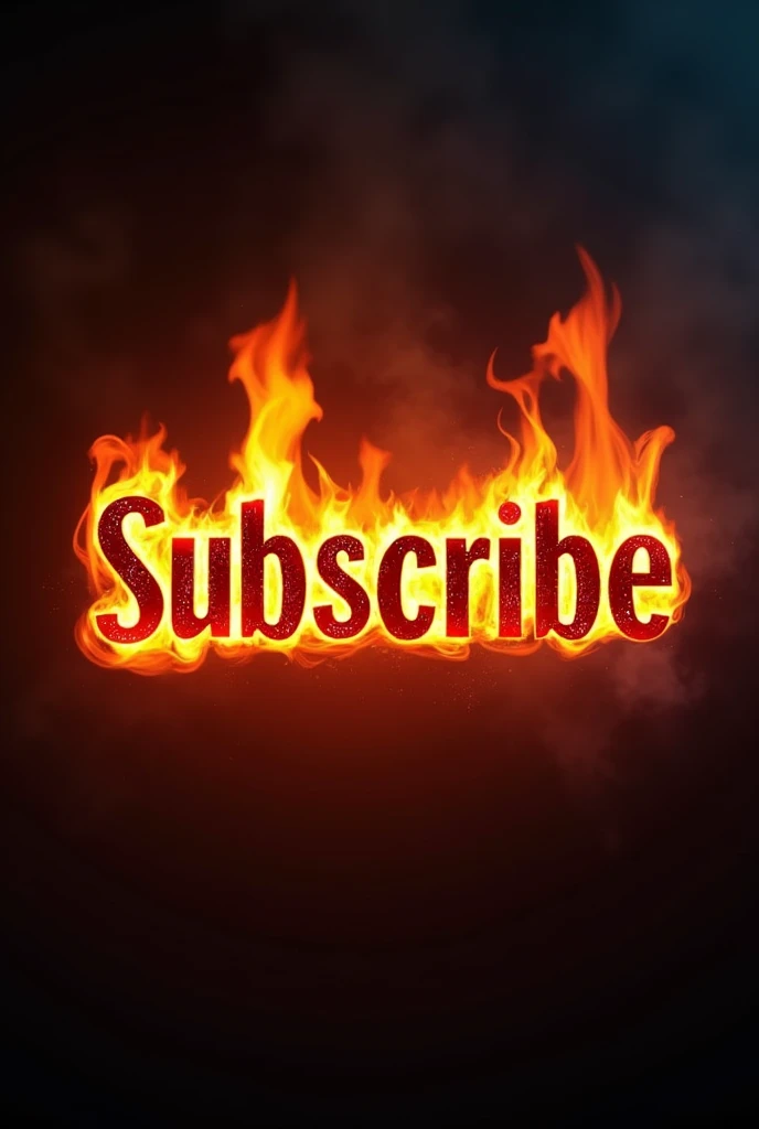 Subscribe logo with fire