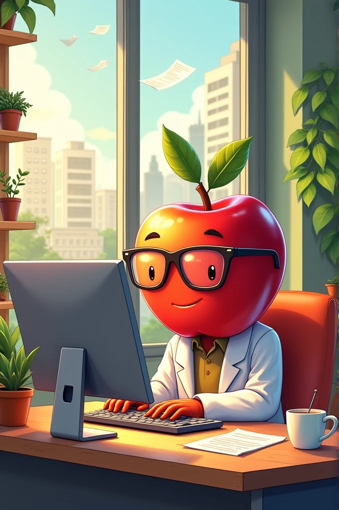 Apple dot work