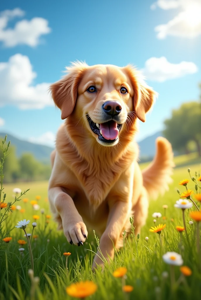 a dog