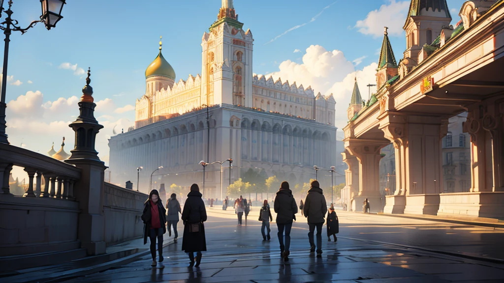 An afternoon in Moscow