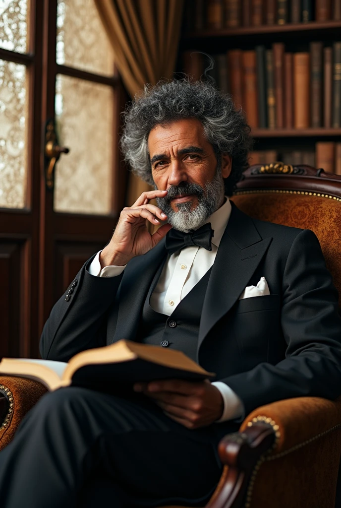 Create an image of Machado de Assis 