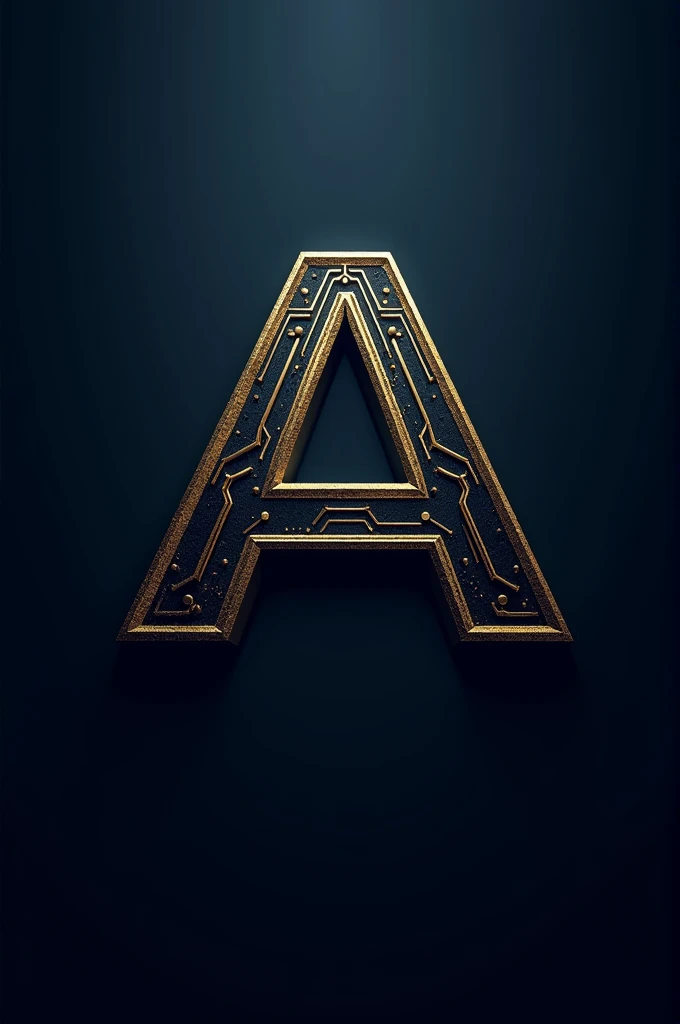 Create a letter-based logo highlighting “A” for “Error Gaming HOK Official,” focusing on expressing the company’s position as a boss in the financial services industry.