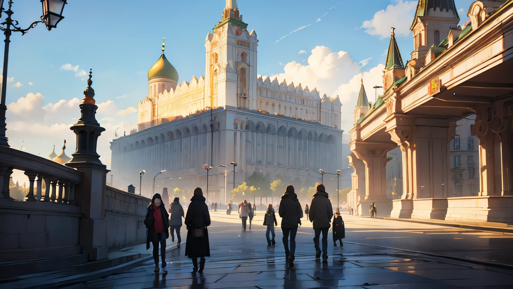 An afternoon in Moscow