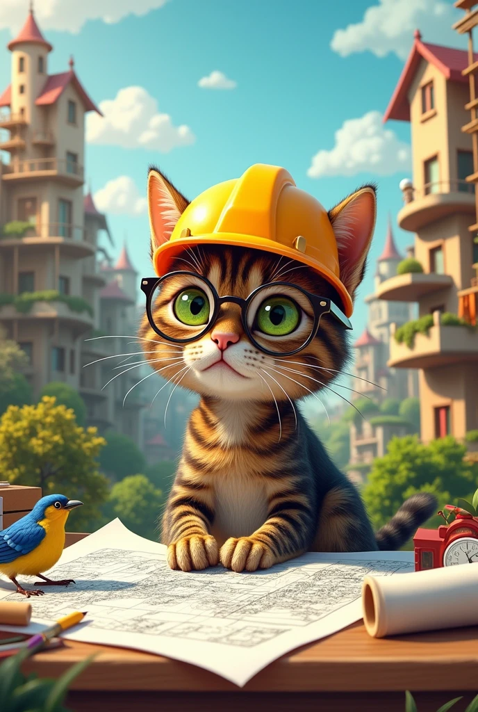 Cat as architech