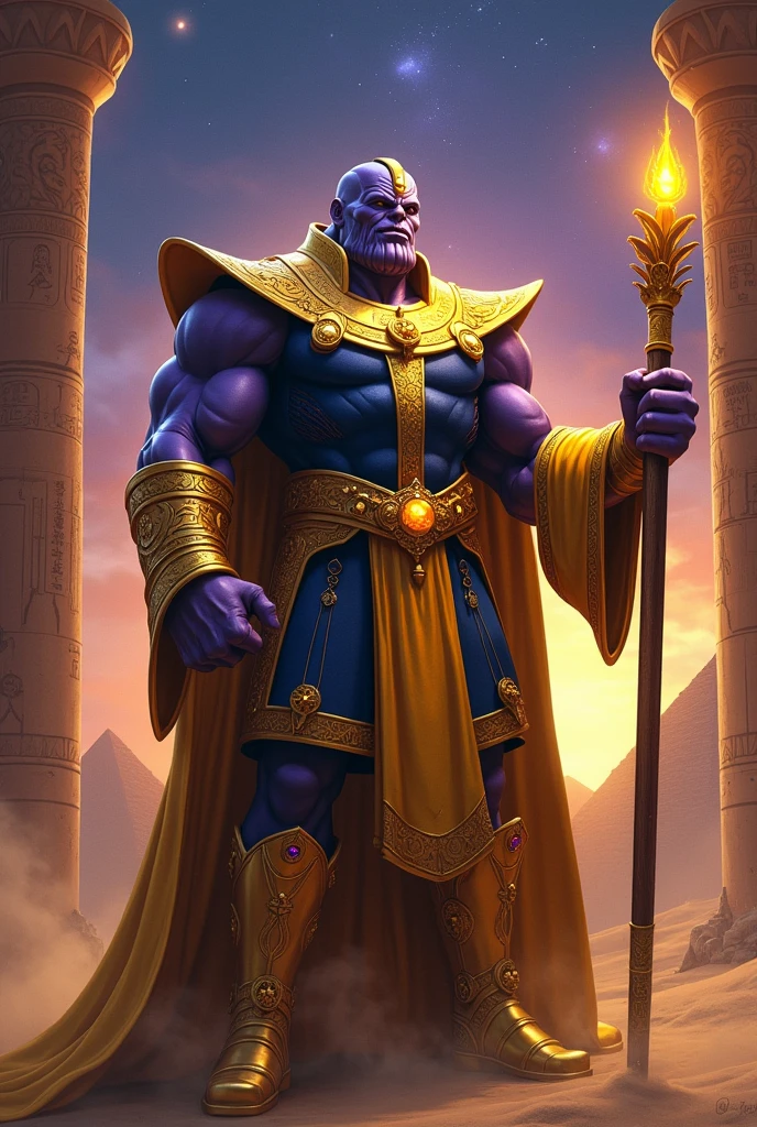 Thanos farao look