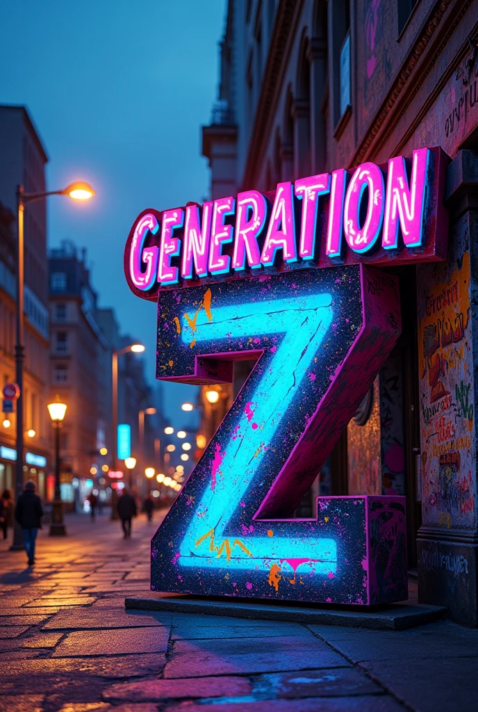 ‘Generation Z’ in capital letters
