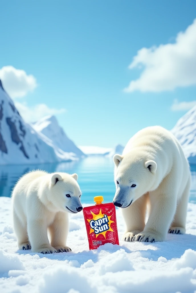 Capri Sun in Antarctica