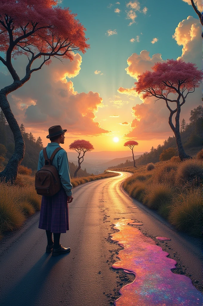 Road illusion