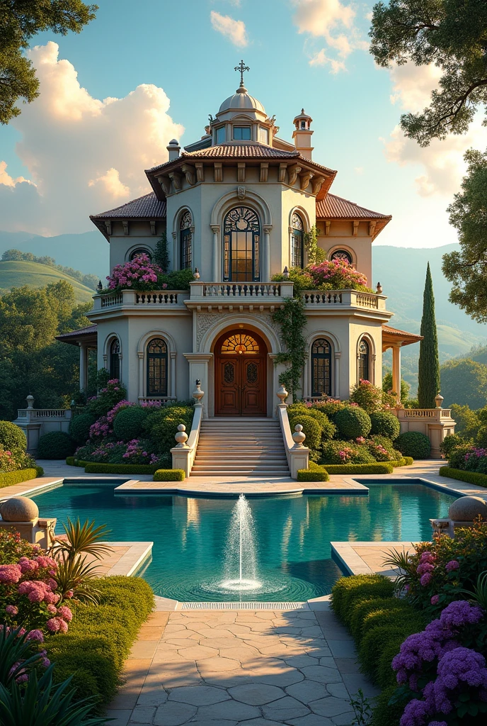 Make the most beautiful house in the world
