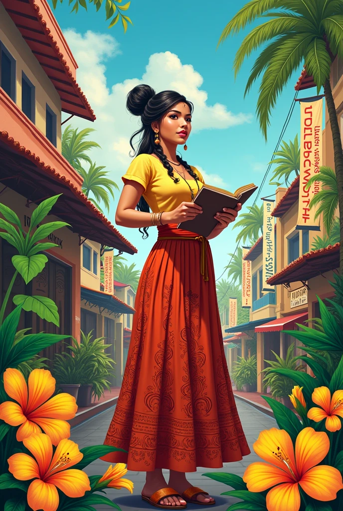 Filipino Wikang Mapagpalaya poster making