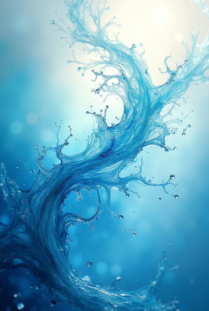 Disegno fatto con l acqua, capolavoro artistico