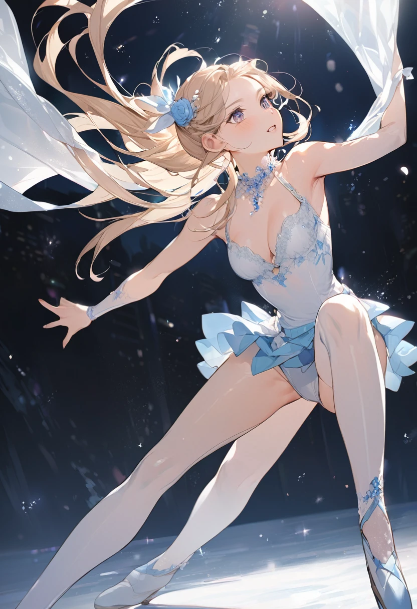 Beautiful figure skater