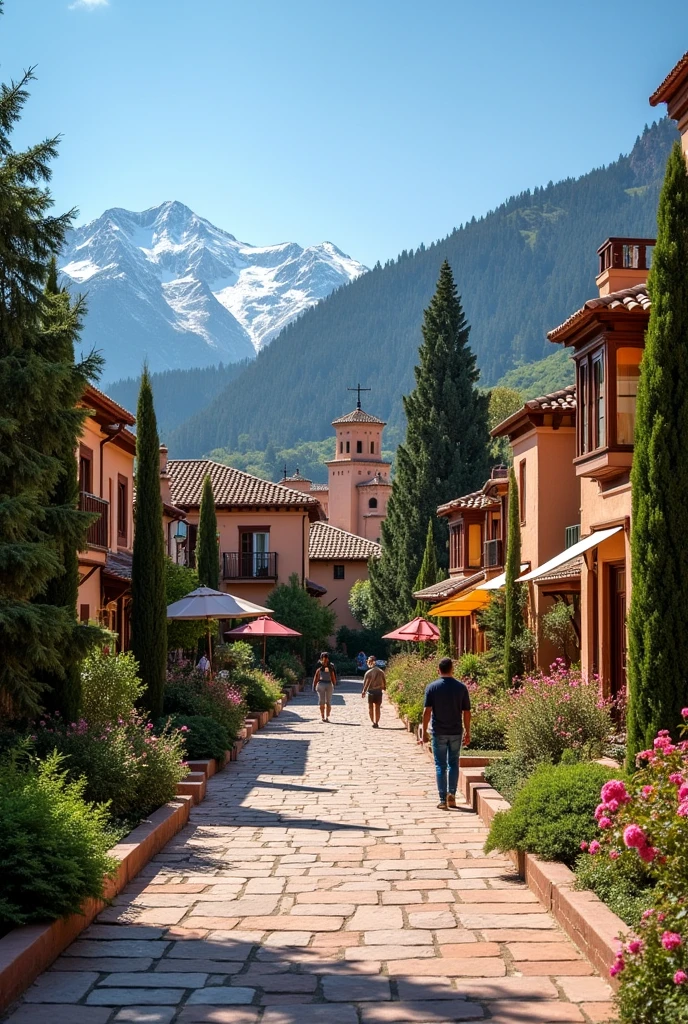 Ifrane, Morocco - Alpine-style town in the Middle Atlas.