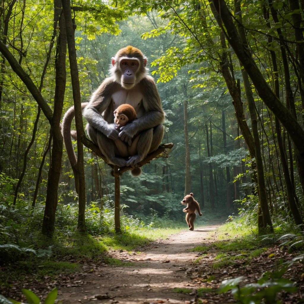 forest,monkey