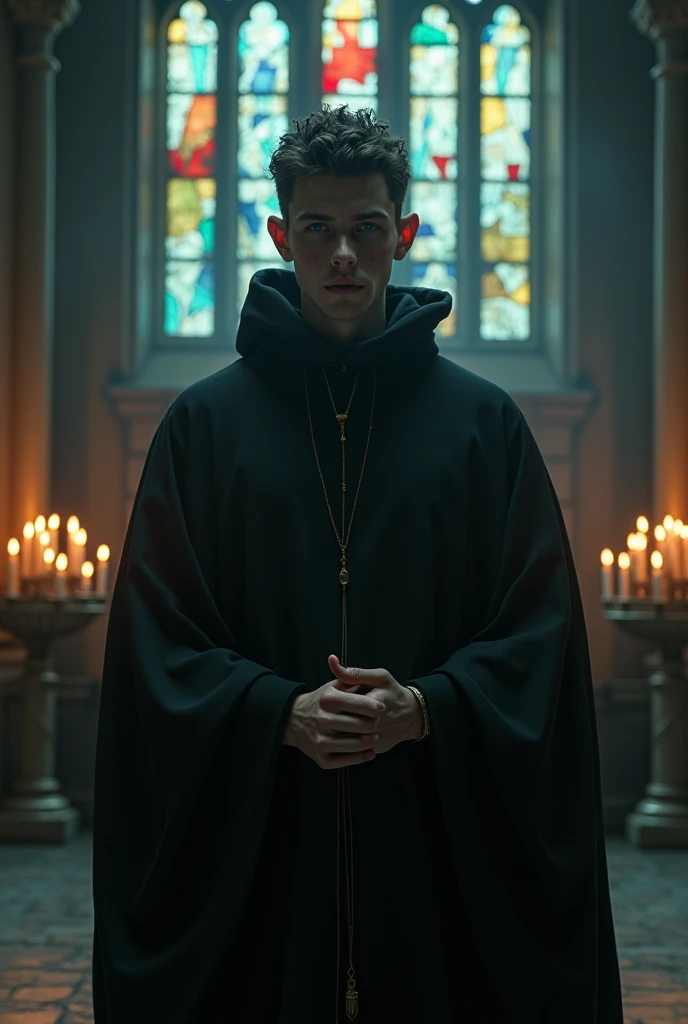 young anti-Semitic priest