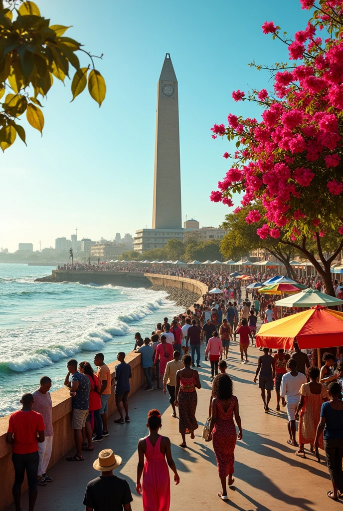 Dakar, Senegal - Vibrant capital city with coastal promenade.