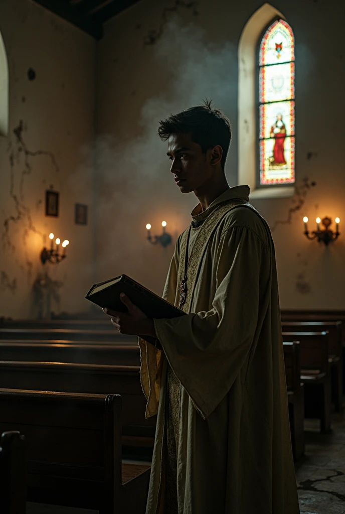 young anti-Semitic priest from the third world