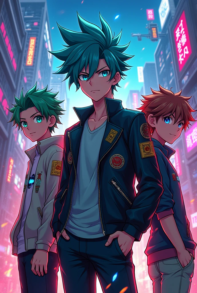 Anime boy characters