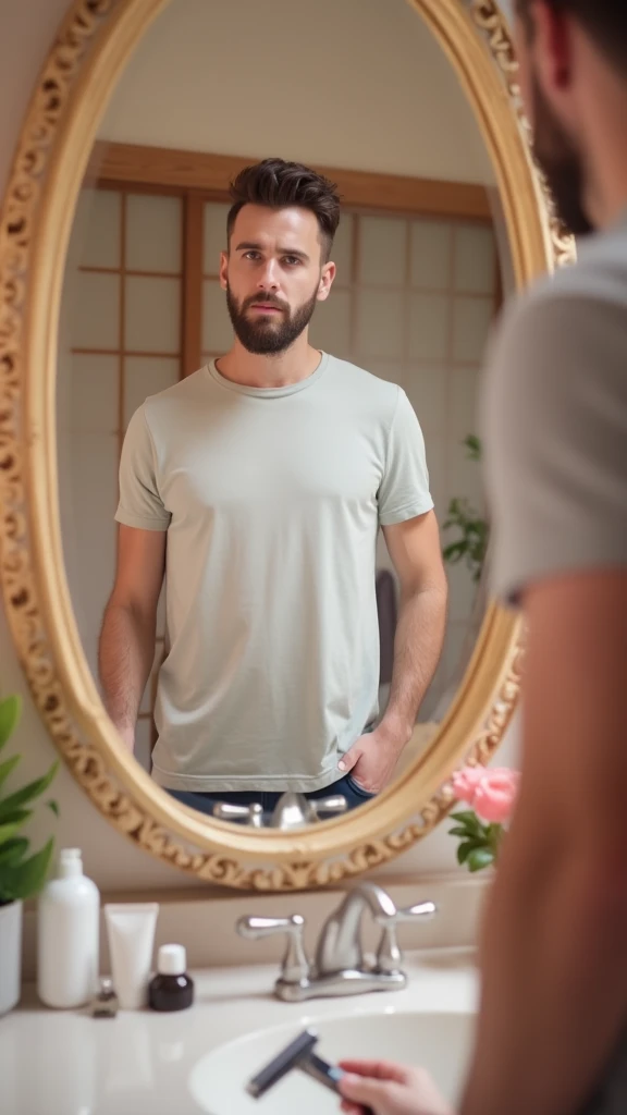 Get rid of that beard on your chin.