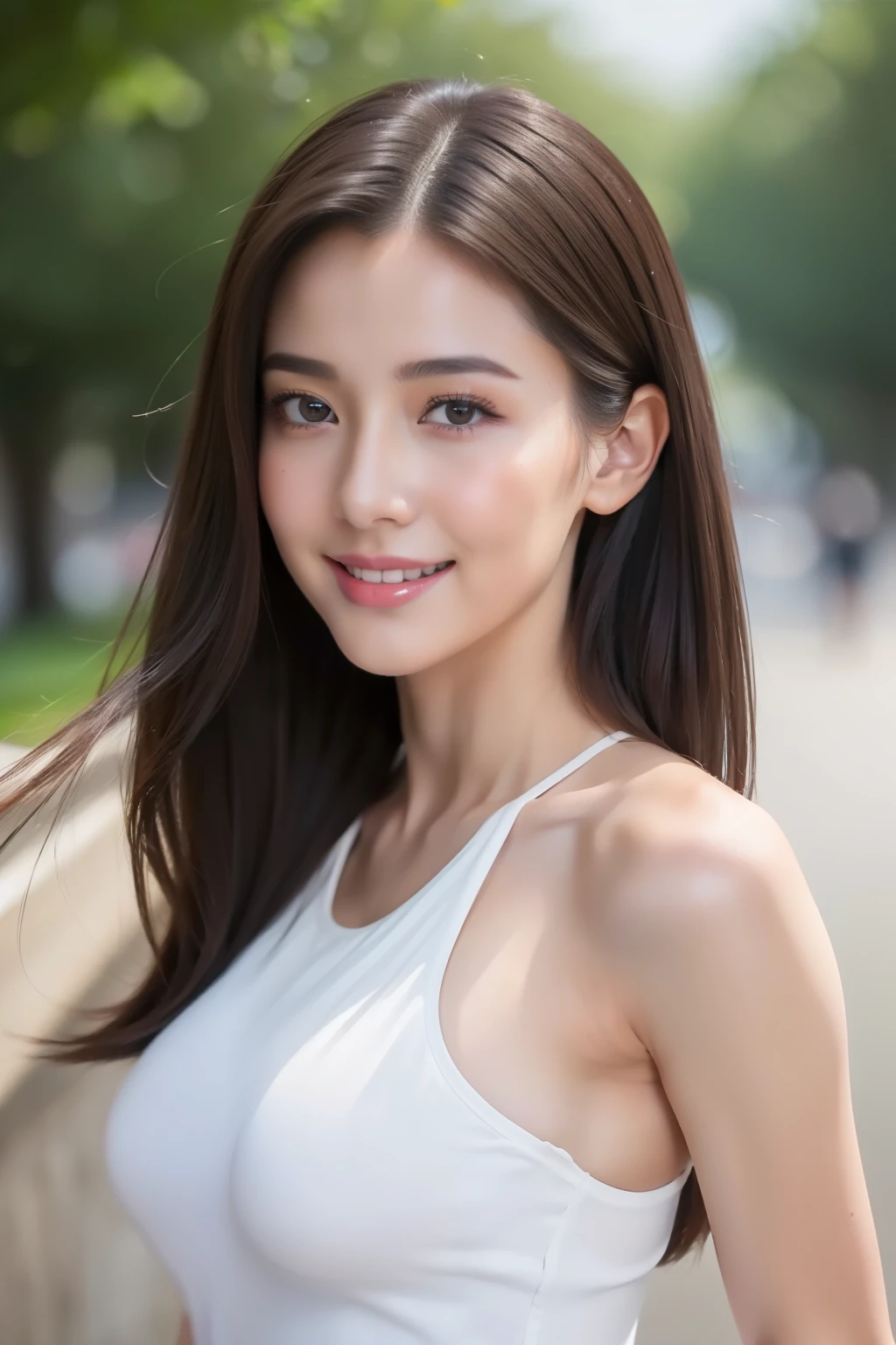 ((Best Quality, 8K, Masterpiece: 1.3)), 1girl, Slim Abs Beauty: 1.3, (Hairstyle Casual, Big Breasts: 1.2), Dress: 1.1, Super Fine Face, Delicate Eyes, Double Eyelids, Smile, Home