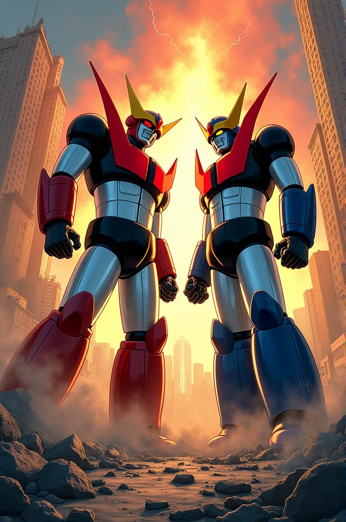 Mazinger Z VS the red man