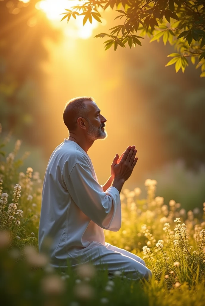 Man doing worship