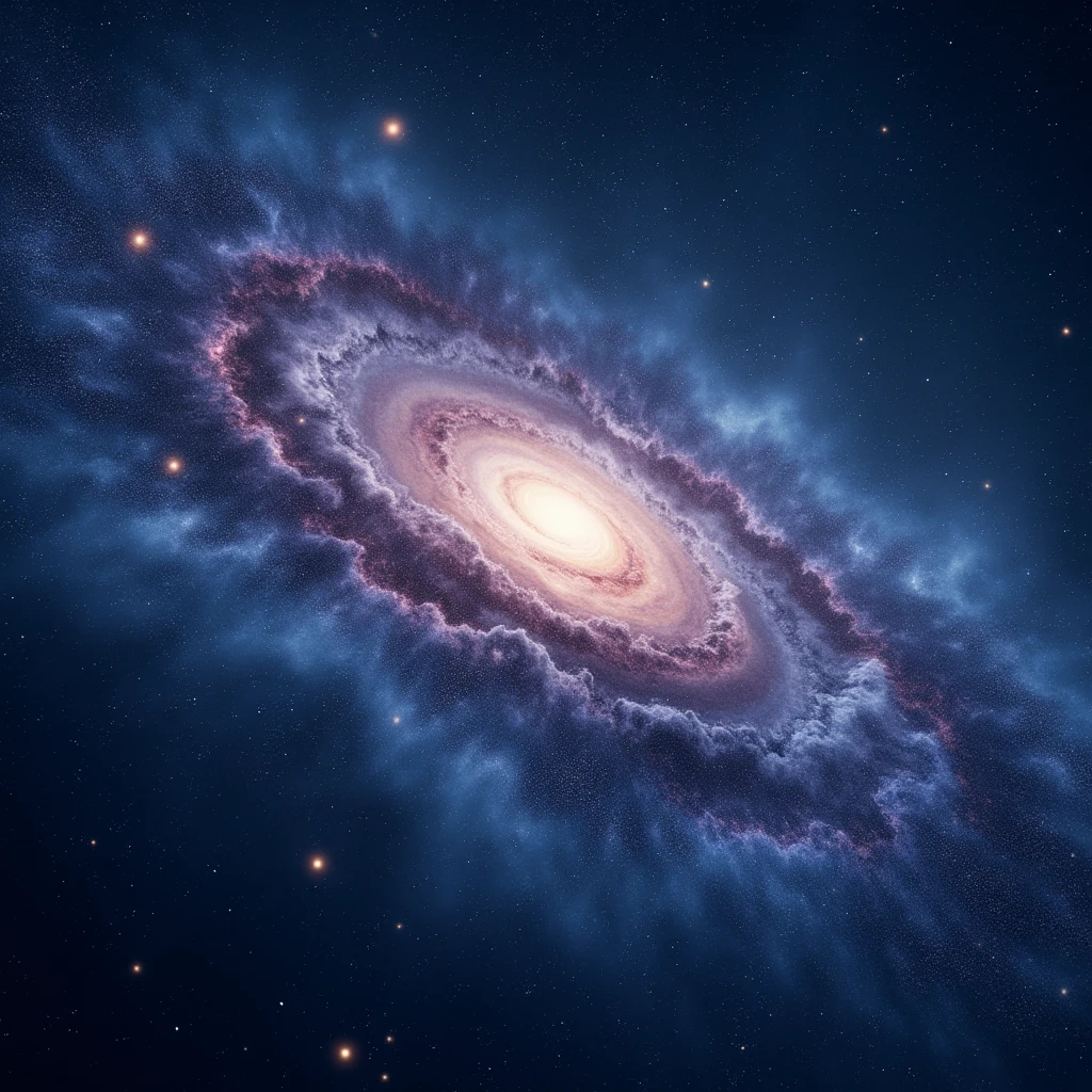 A sea of sparkling stars。universe space